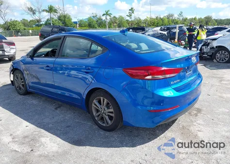 2018 Hyundai Elantra Sel from USA, damaged, VIN 5NPD84LF7JH257713